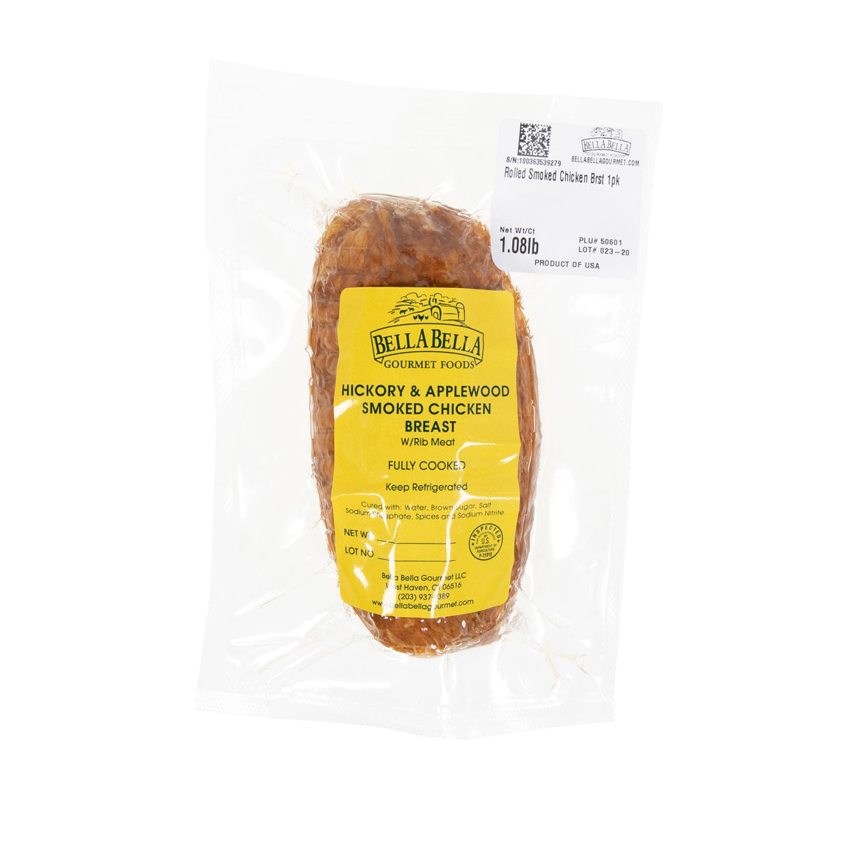 Wholesale Bella Bella Smoked Chicken Breast-1.25 LB Bulk
