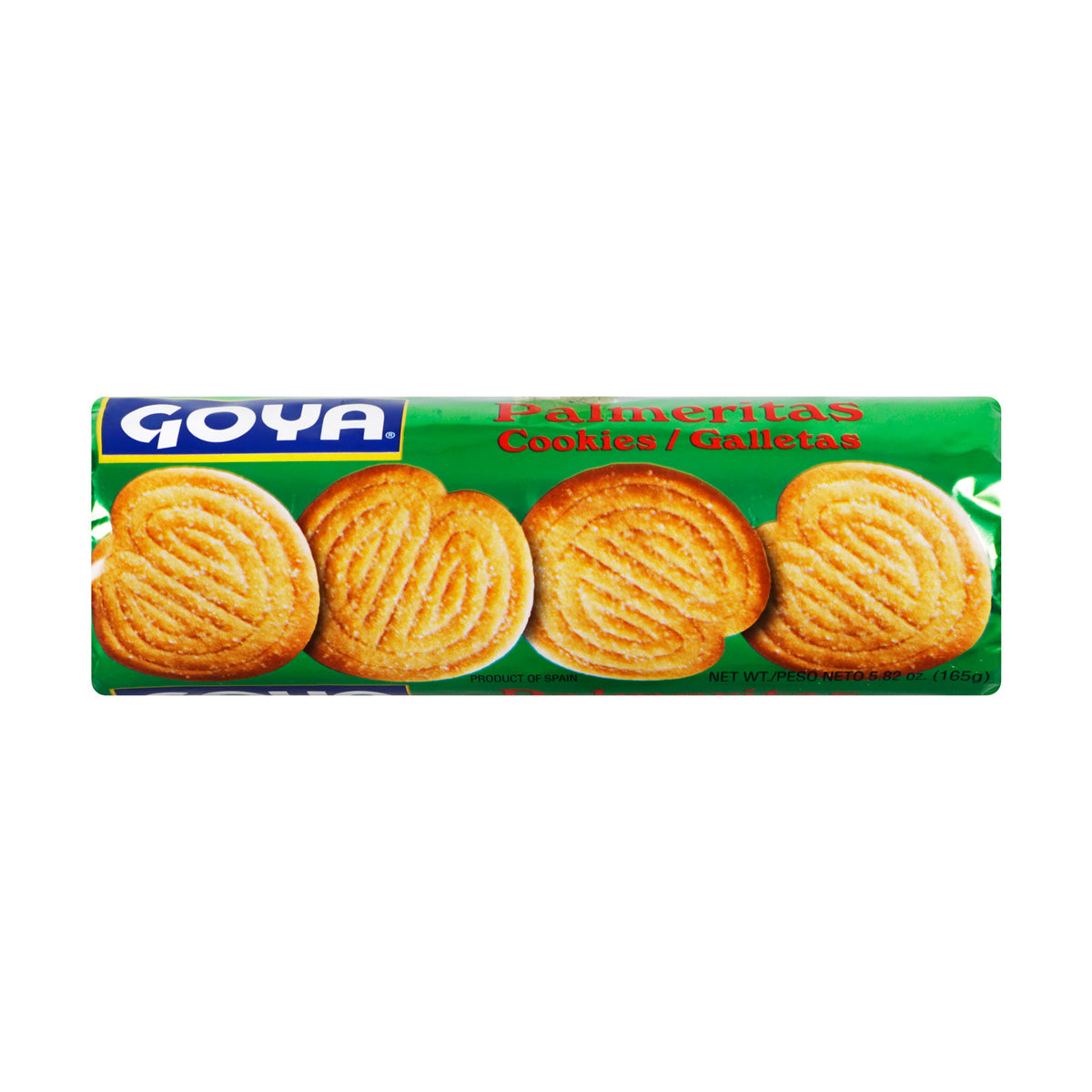 Wholesale Goya Palmeritas Cookies 5.82 OZ-16ct Case Bulk