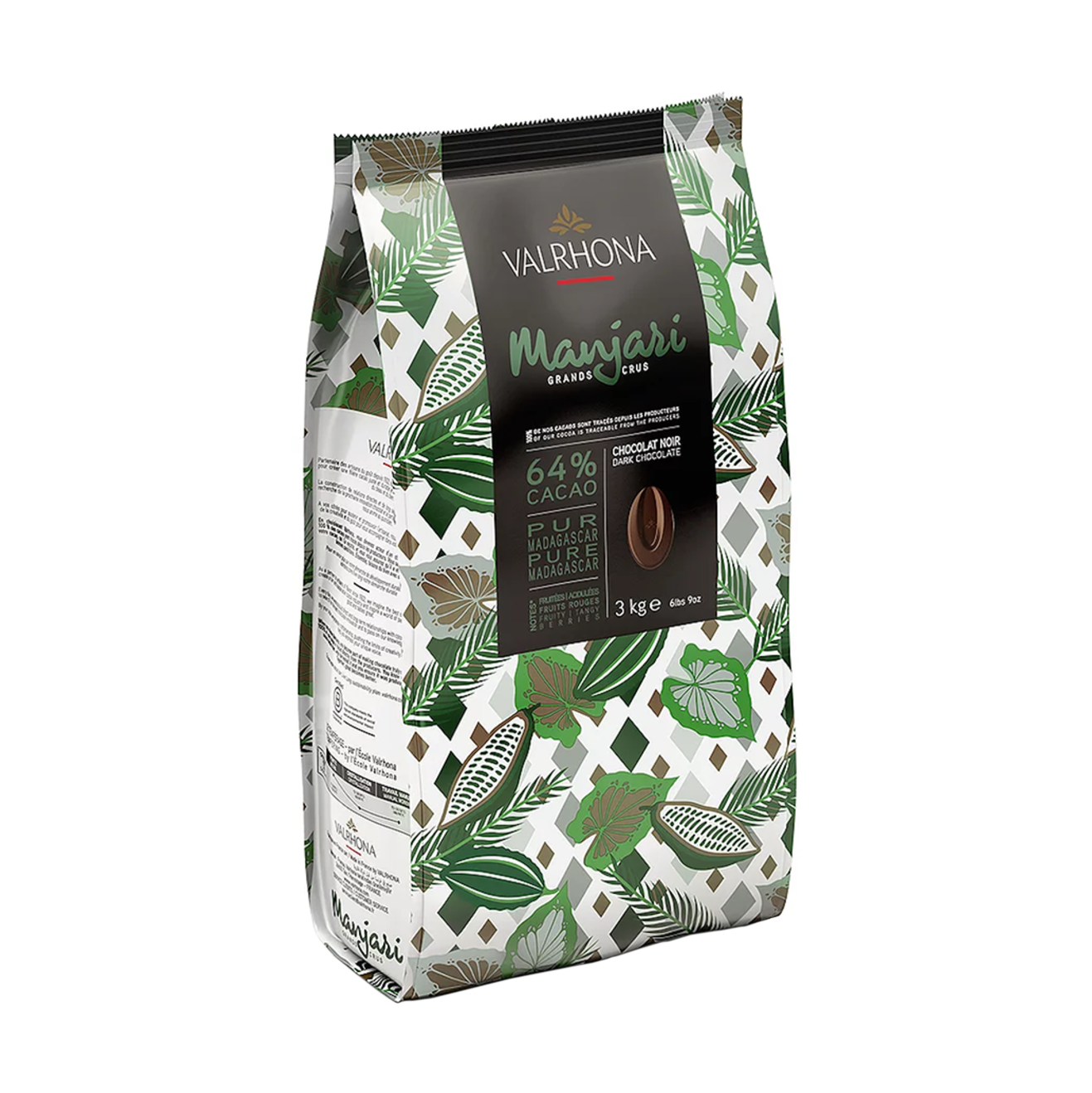 Wholesale Valrhona 64% Manjari Feves- Bulk