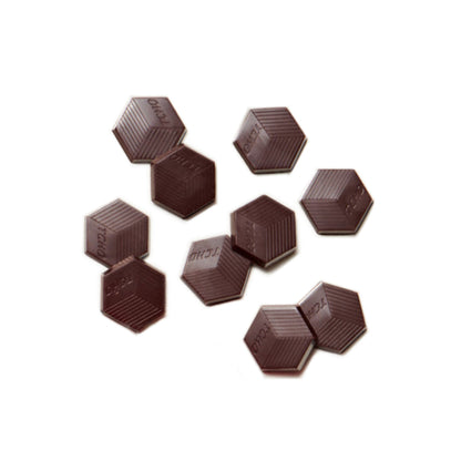 Wholesale Tcho Chocolate 81% Dark Chocolate Couverture Hexagons- Bulk