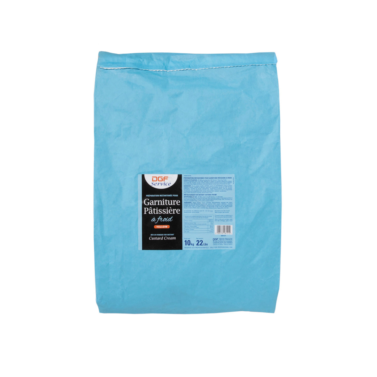 Wholesale DGF Cold Process Pastry Cream 22 LB- Bulk