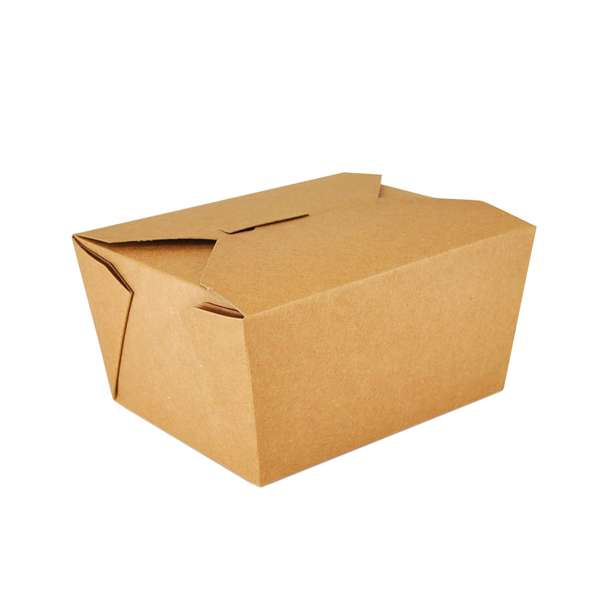 BoxNCase #1 Kraft Paper To Go #1 Container 50 CT