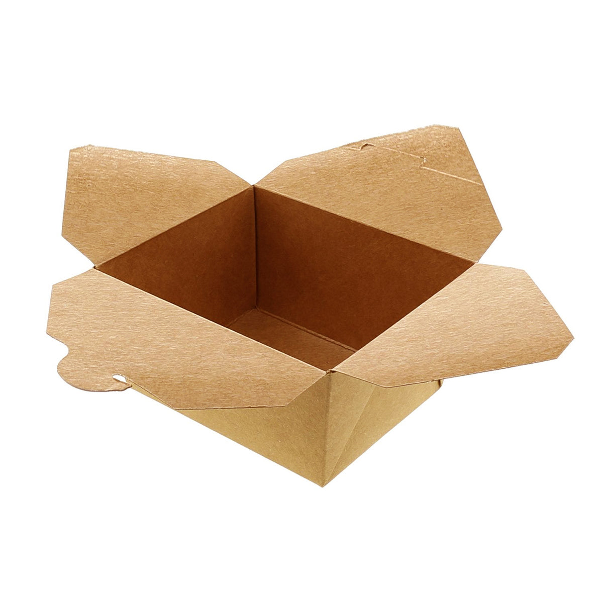 Wholesale BoxNCase #1 Kraft Paper To Go #1 Container 50 CT-9ct Case Bulk