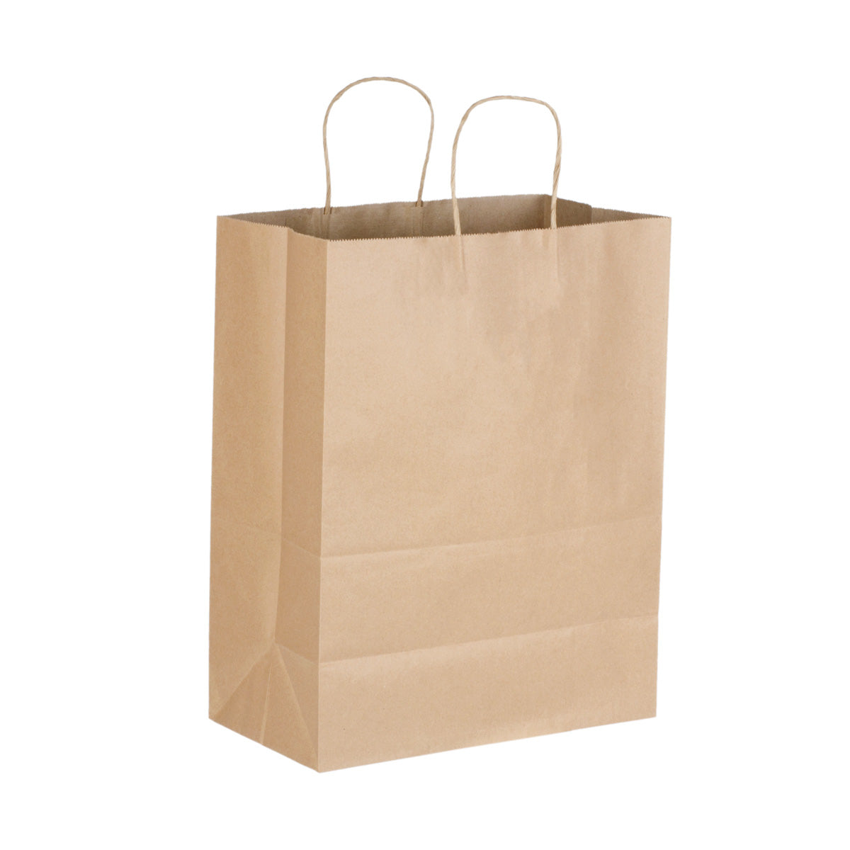 Wholesale BoxNCase Kraft Shopping Bag With Handles-250 CT Bulk