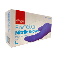 Eagle Large FineTOUGH Powder Free Nitrile Blue Gloves 200 CT