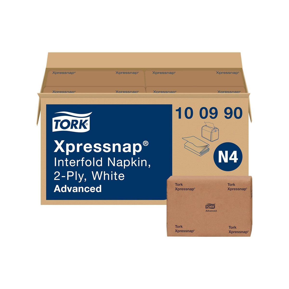 Wholesale Tork Dispenser White Dinner Napkins- Bulk
