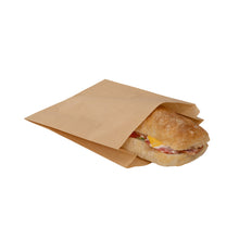 Wholesale Restaurantware Kraft Paper Sandwich Bag, Silicone-Coated-100 CT Bulk