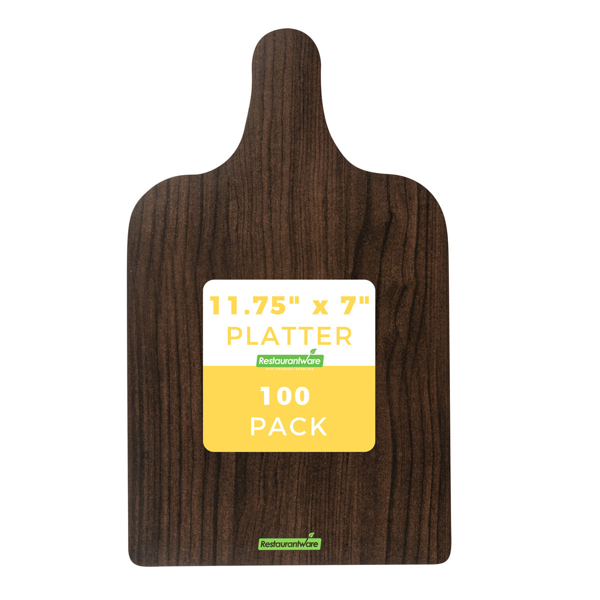 Restaurantware Dark Cardboard Cheese Board - 11.75in x 7in 10 CT