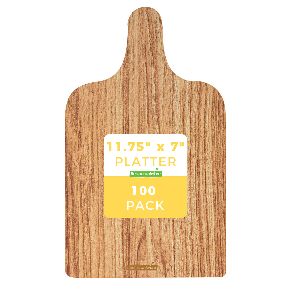 Restaurantware Natural Cardboard Cheese Board - 11.75in x 7in 10 CT