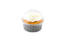 Wholesale Restaurantware Round Clear Plastic Dome Lid - Fits 4 oz Aluminum Baking Cup- Bulk