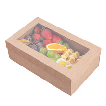 Wholesale Restaurantware Rectangle Kraft Paper Catering Box 10 CT- Bulk