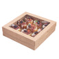 Restaurantware Square Kraft Paper Catering Box 10 CT