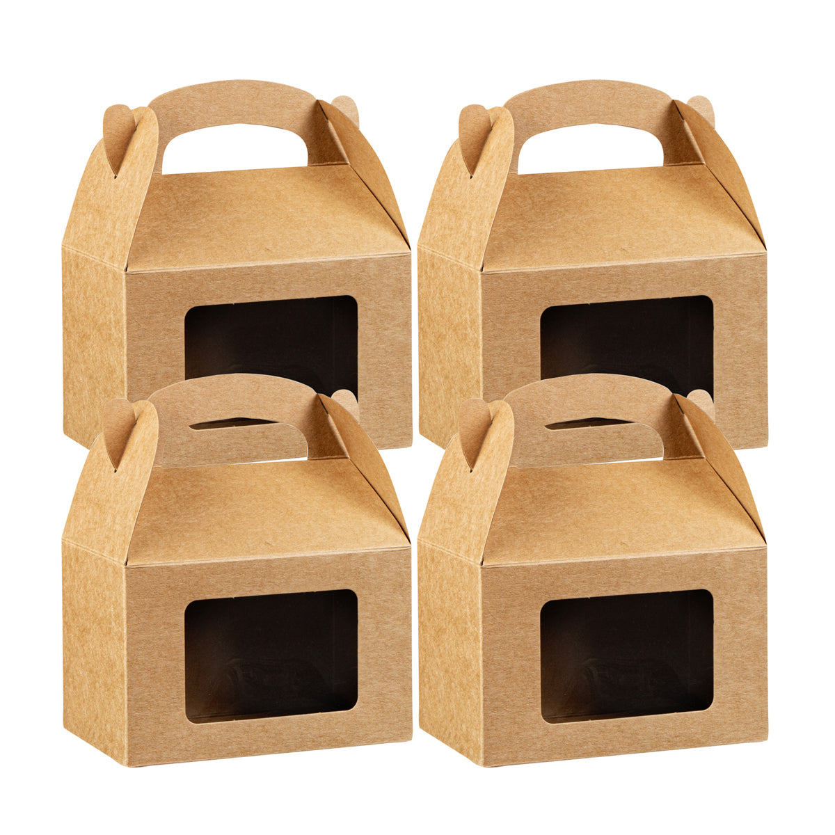 Wholesale Restaurantware Kraft Paper Lunch Box 25 CT- Bulk