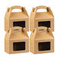 Wholesale Restaurantware Kraft Paper Lunch Box 25 CT- Bulk