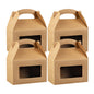 Wholesale Restaurantware Kraft Paper Lunch Box 25 CT-4ct Case Bulk