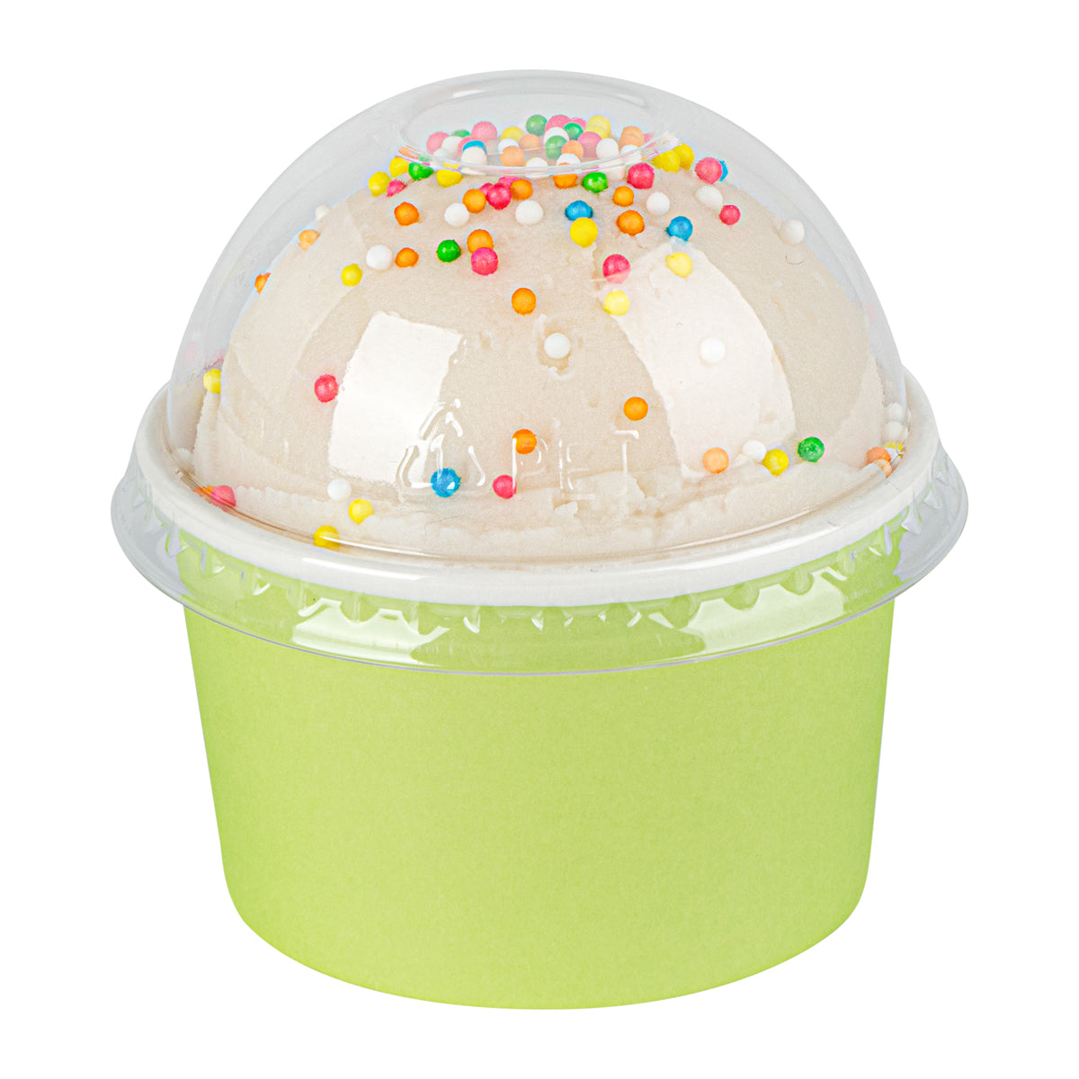 Wholesale Restaurantware Round Clear Plastic To Go Cup Dome Lid - Fits 3 oz 50 CT- Bulk