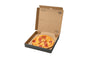 Wholesale Restaurantware Kraft & Black Paper Corrugated Pizza Box- Bulk