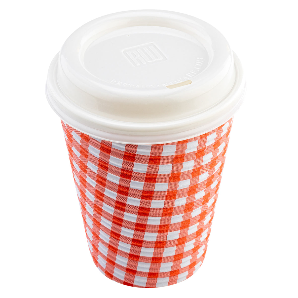 Restaurantware Restpresso White Plastic Coffee Cup Lid 25 CT