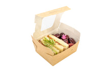 Wholesale Restaurantware 12 oz Rectangle Kraft Paper Lunch Box 50 CT-4ct Case Bulk