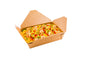Wholesale Restaurantware 49 oz Rectangle Kraft Paper #2 Take Out Container 50 CT- Bulk