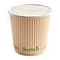 Wholesale Restaurantware 4 oz Kraft Paper Coffee Cup 25 CT-20ct Case Bulk