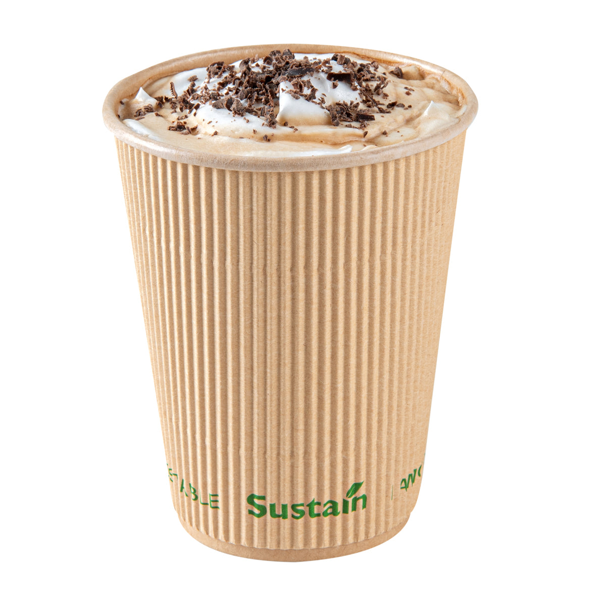 Wholesale Restaurantware 12 oz Kraft Paper Coffee Cup 25 CT- Bulk