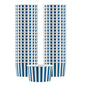 Restaurantware 12 oz Round Blue & White Stripe Paper Cup 50 CT