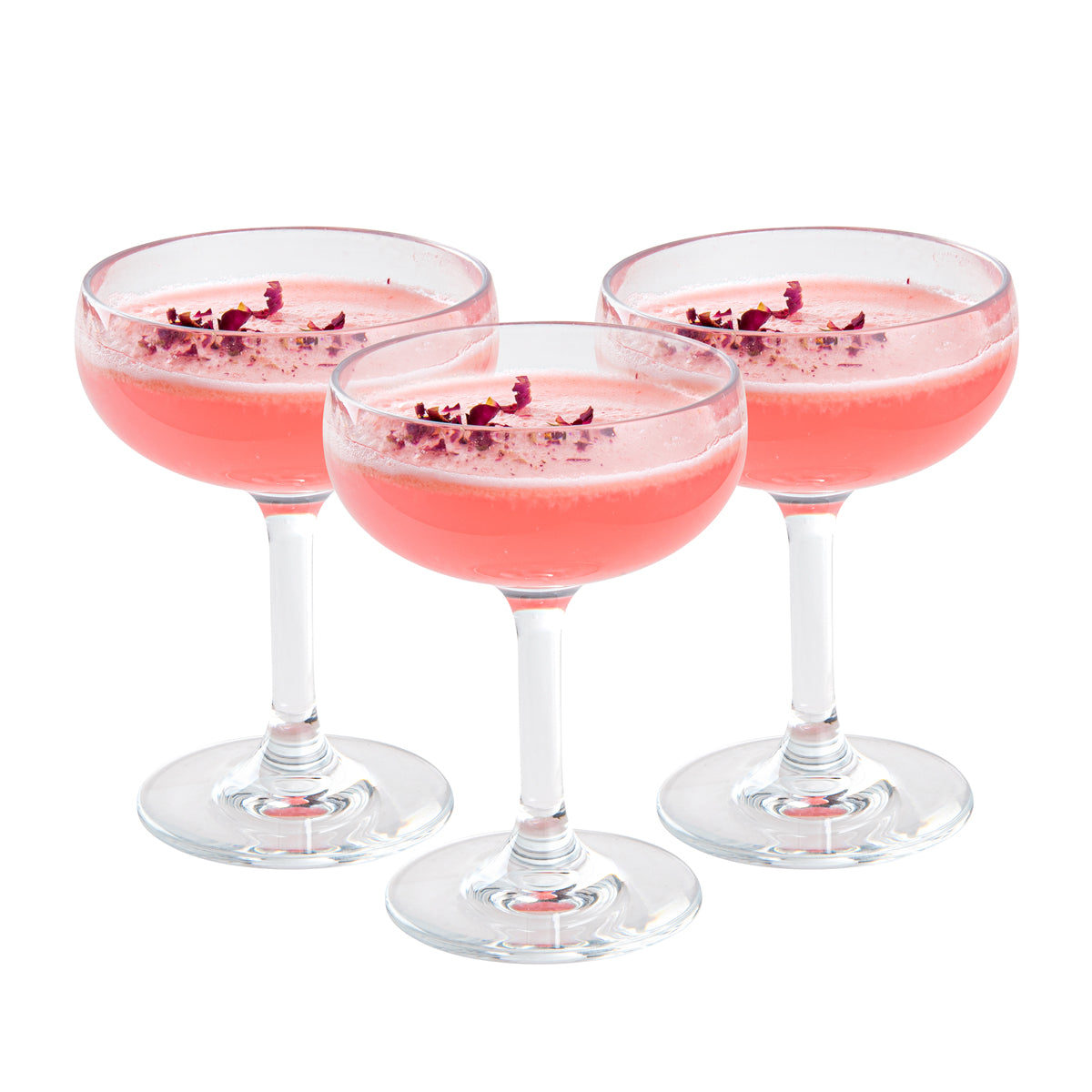 Restaurantware 7 oz Polycarbonate Champagne Glass 6 CT