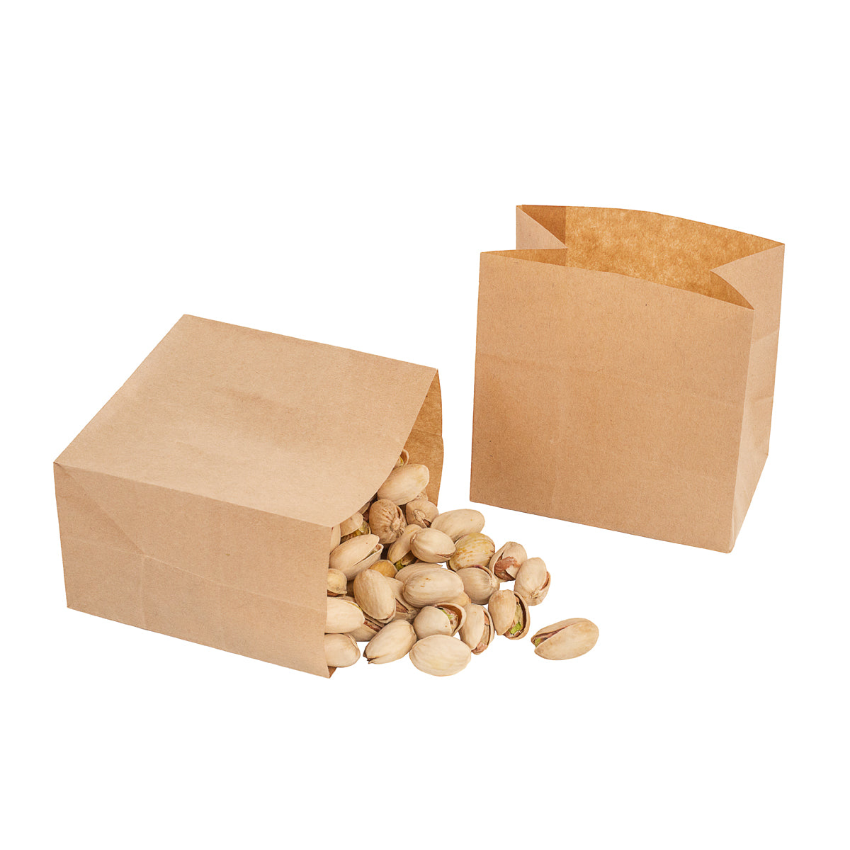 Wholesale Restaurantware Kraft Paper Small Snack Bag-100 CT Bulk