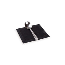 Wholesale Restaurantware Square Black Cotton Cocktail Napkin, Organic - 4.5in x 4.5in 50 CT-10ct Case Bulk