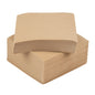 Restaurantware Square Kraft Paper Linen-Feel Cocktail Napkin - Air Laid 50 CT