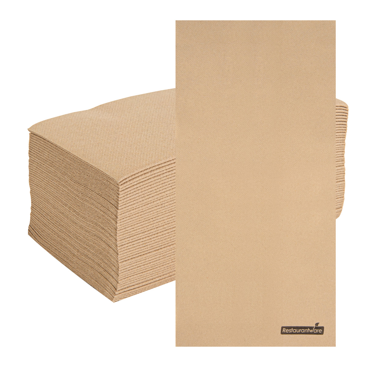 Wholesale Restaurantware Rectangle Kraft Paper Linen-Feel Guest Towel - Air Laid 50 CT-12ct Case Bulk