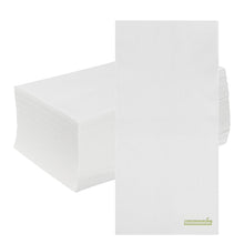 Wholesale Restaurantware Rectangle White Paper Linen-Feel Guest Towel - Air Laid 50 CT- Bulk