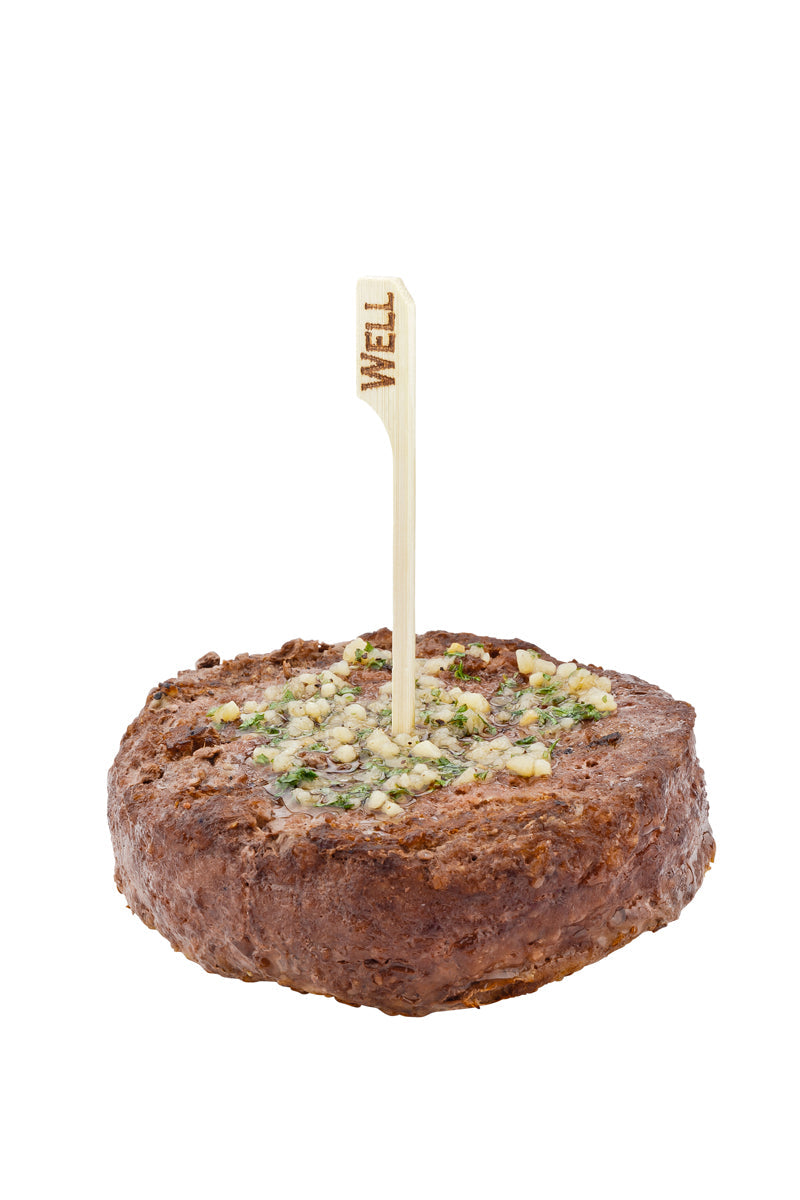 Restaurantware Bamboo Paddle Skewer/Food Marker, Well - 4in 100 CT