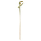 Wholesale Restaurantware Natural Bamboo Twisted Knot Pick - 4in x.5in 100 CT- Bulk