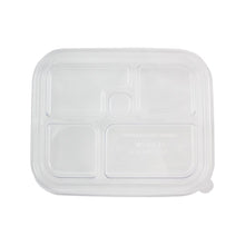 Wholesale World Centric Plastic 5-Compartment Bento Box Lid-300 CT Bulk