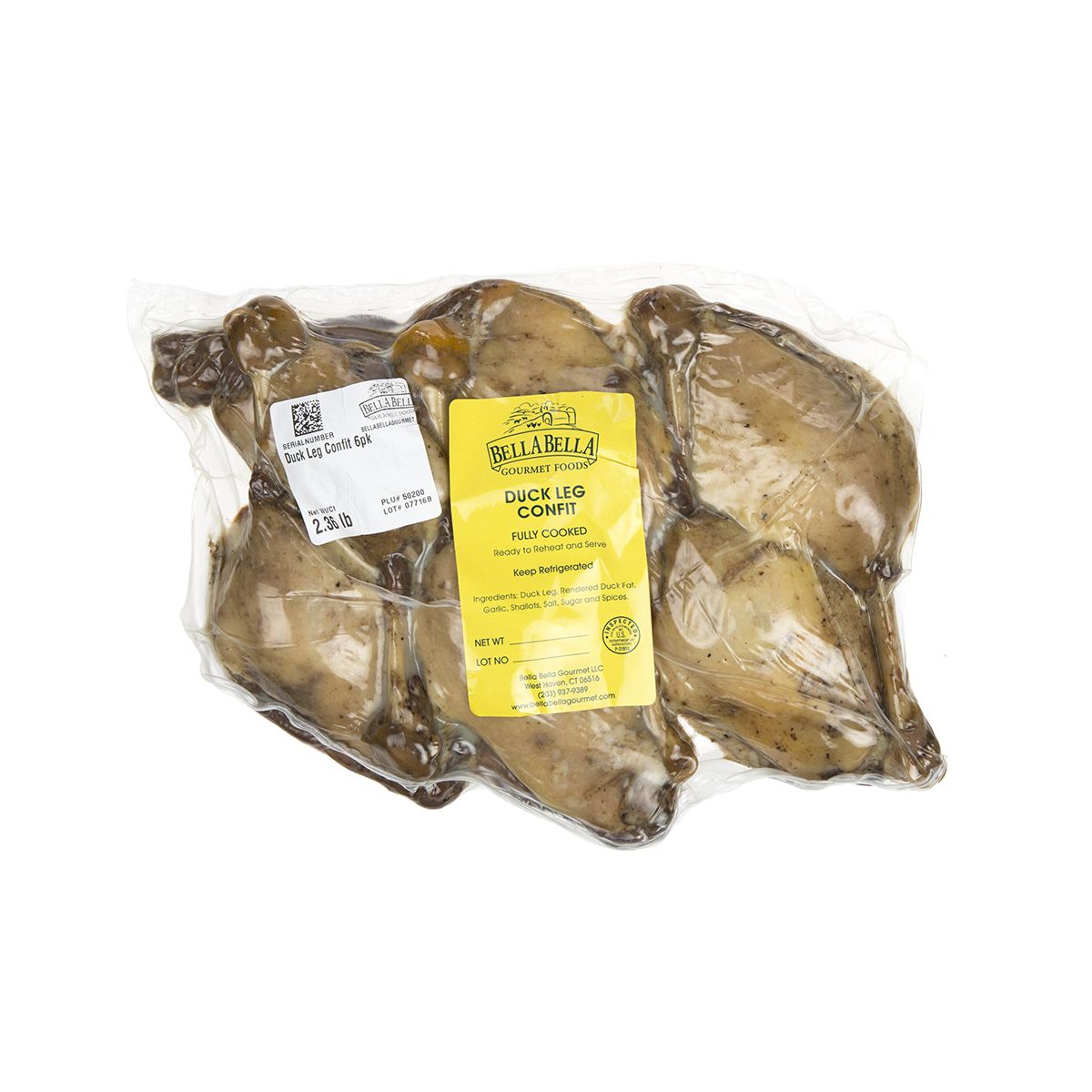 Wholesale Bella Bella Duck Leg Confit-6 CT Bulk