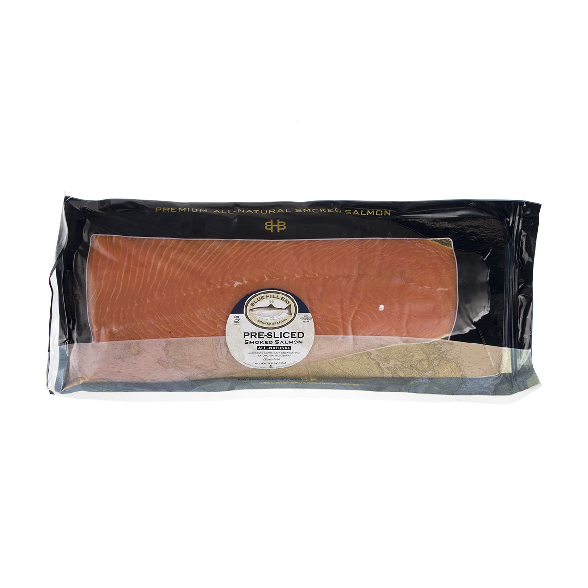 Acme Smoked Fish Pre Sliced Smoked Atlantic Salmon 3 Lb Bag