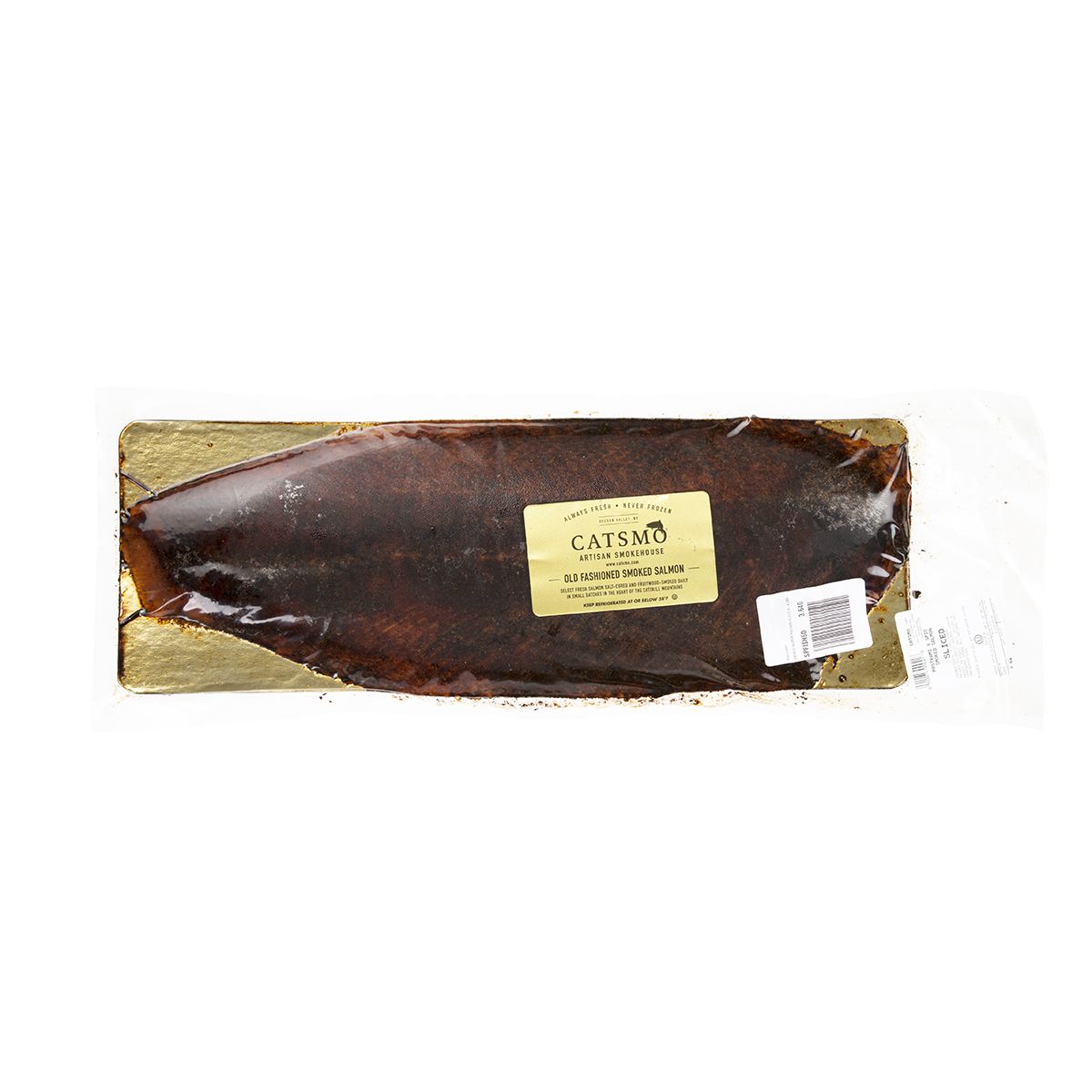 Wholesale Catsmo Pre Sliced Pastrami Smoked Salmon- Bulk