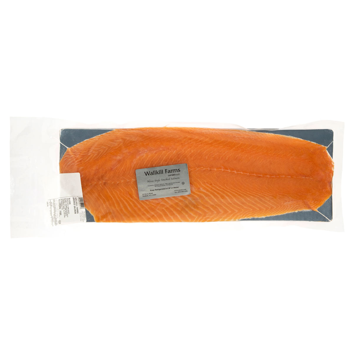 Wholesale Catsmo Pre Sliced Silver Label Smoked Salmon-3 LB Bulk