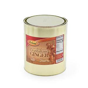 Wholesale Roland Crystalized Ginger 6lb-1ct Case Bulk