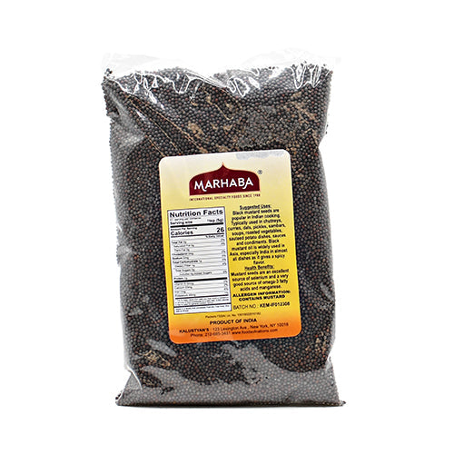 Kalustyan's Black Mustard Seed 14oz