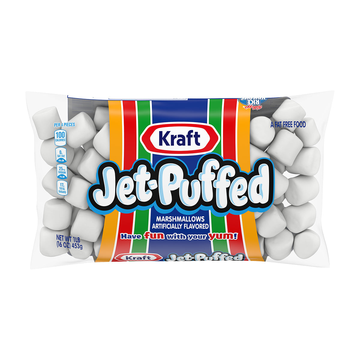 Jet-Puffed Standard Size Marshmallows 1 LB