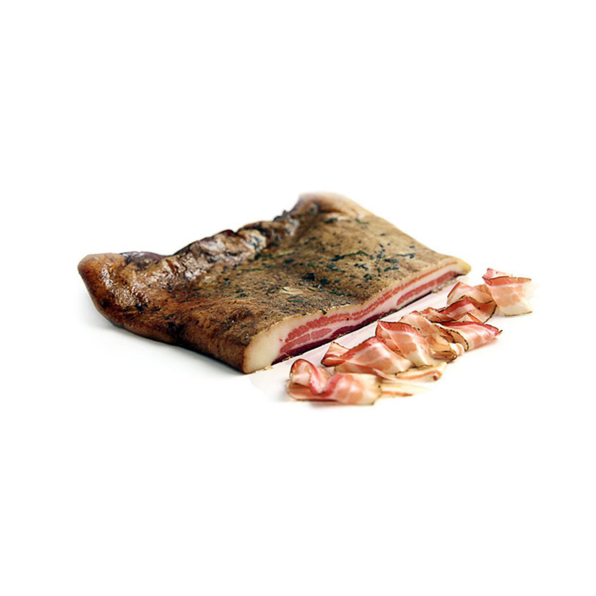 Wholesale Salumeria Biellese Pancetta Pepato Flat Cured-9 LB Bulk