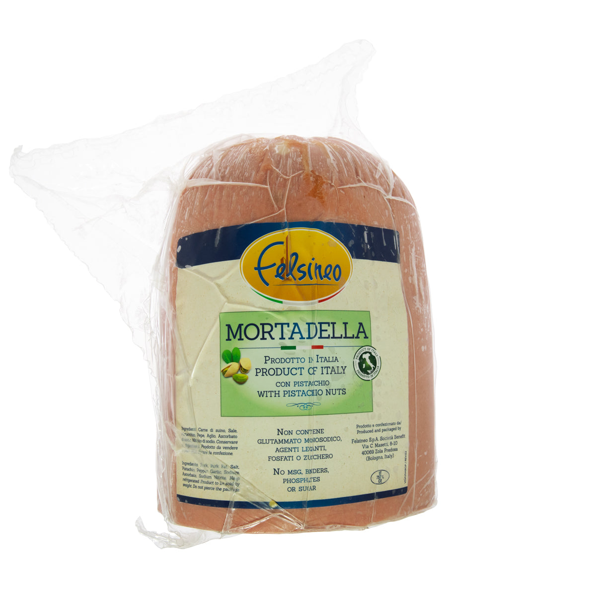 Wholesale BoxNCase Mortadella Pistachios-12 LB Bulk