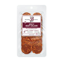 Wholesale Brooklyn Cured Sliced Spicy Beef Salami 3oz Pack-12ct Case Bulk
