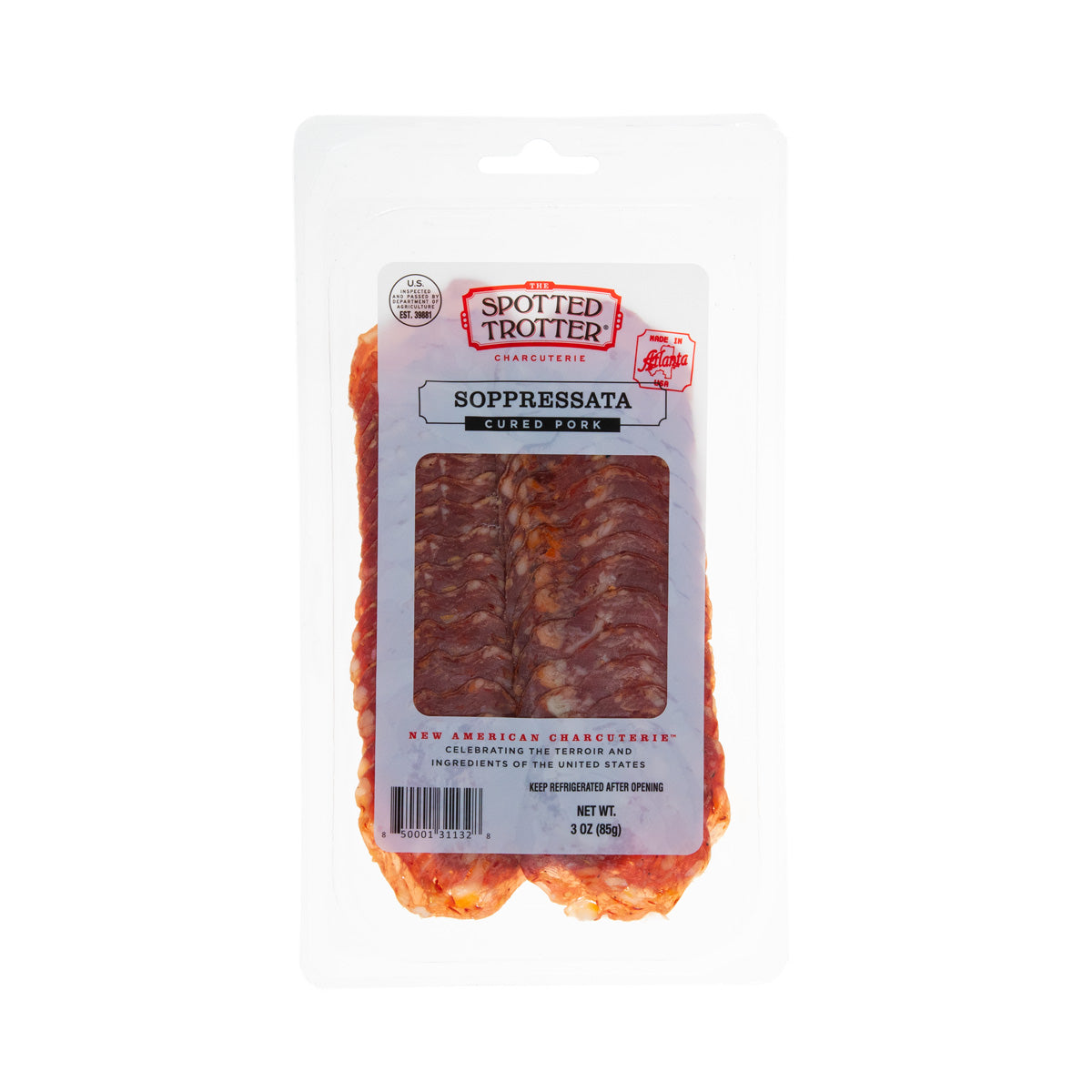 The Spotted Trotter Sliced Soppressata 3 OZ