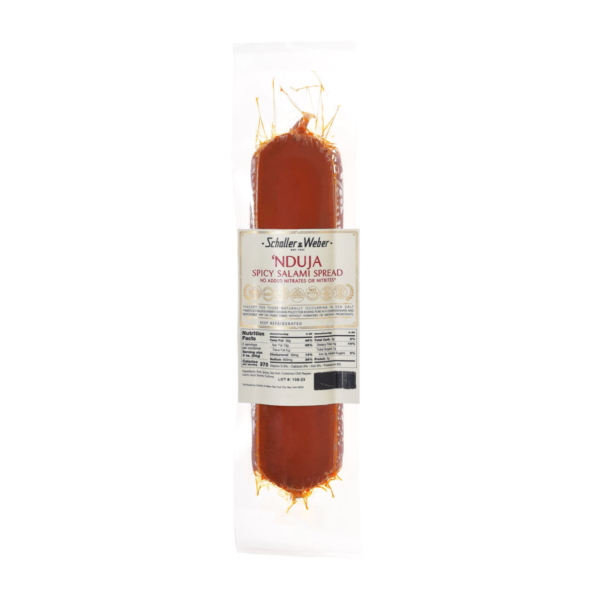 Wholesale Schaller & Weber 'Nduja- Bulk