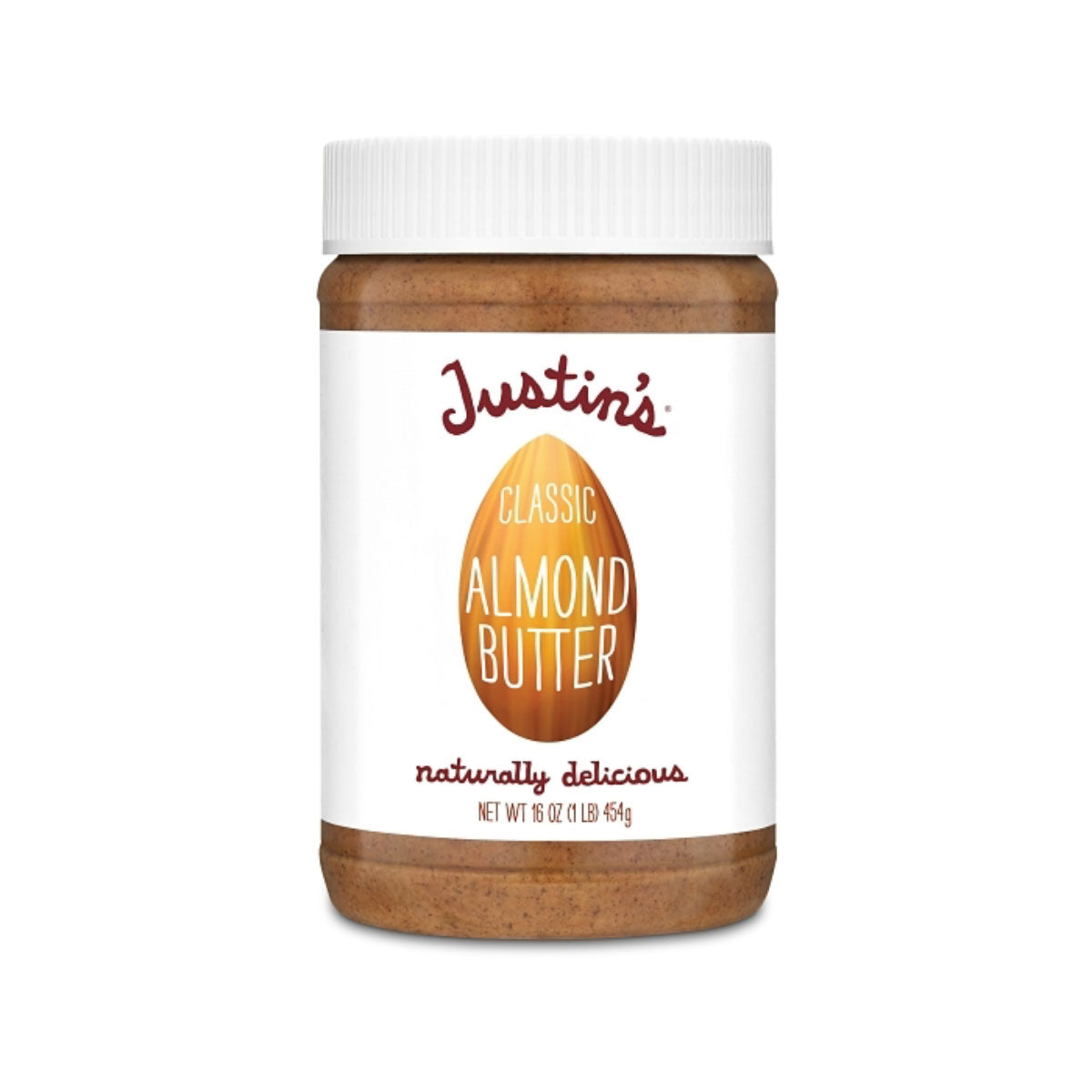 Wholesale Justins Almond Butter 16 OZ-6ct Case Bulk