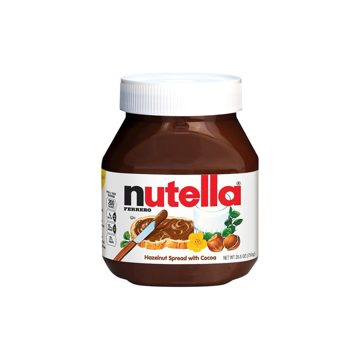 Wholesale Nutella Nutella Hazelnut Spread 26.5 OZ-6ct Case Bulk